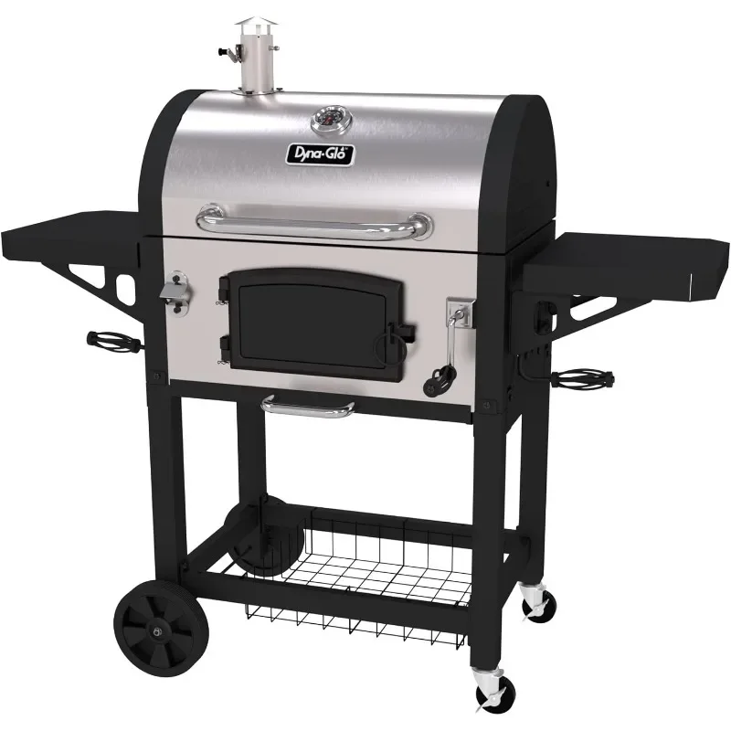 

Heavy Duty Stainless Charcoal Grill, Large,NEW