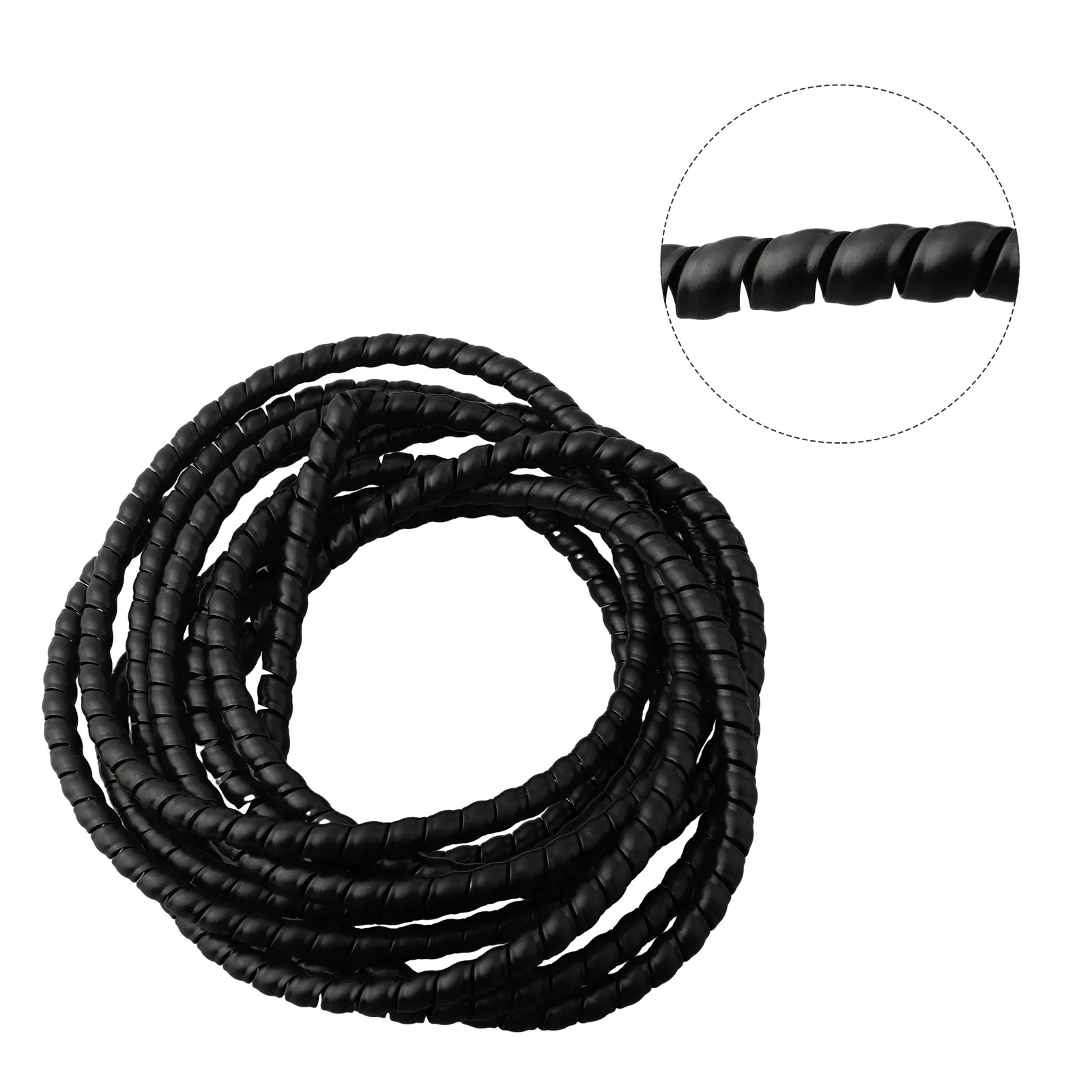 

Brand New For Mechanical Oil Pipes/water Pipes/air Winding Hos Part 5m 5m D-8/10/12mm Accessory Assemble Black