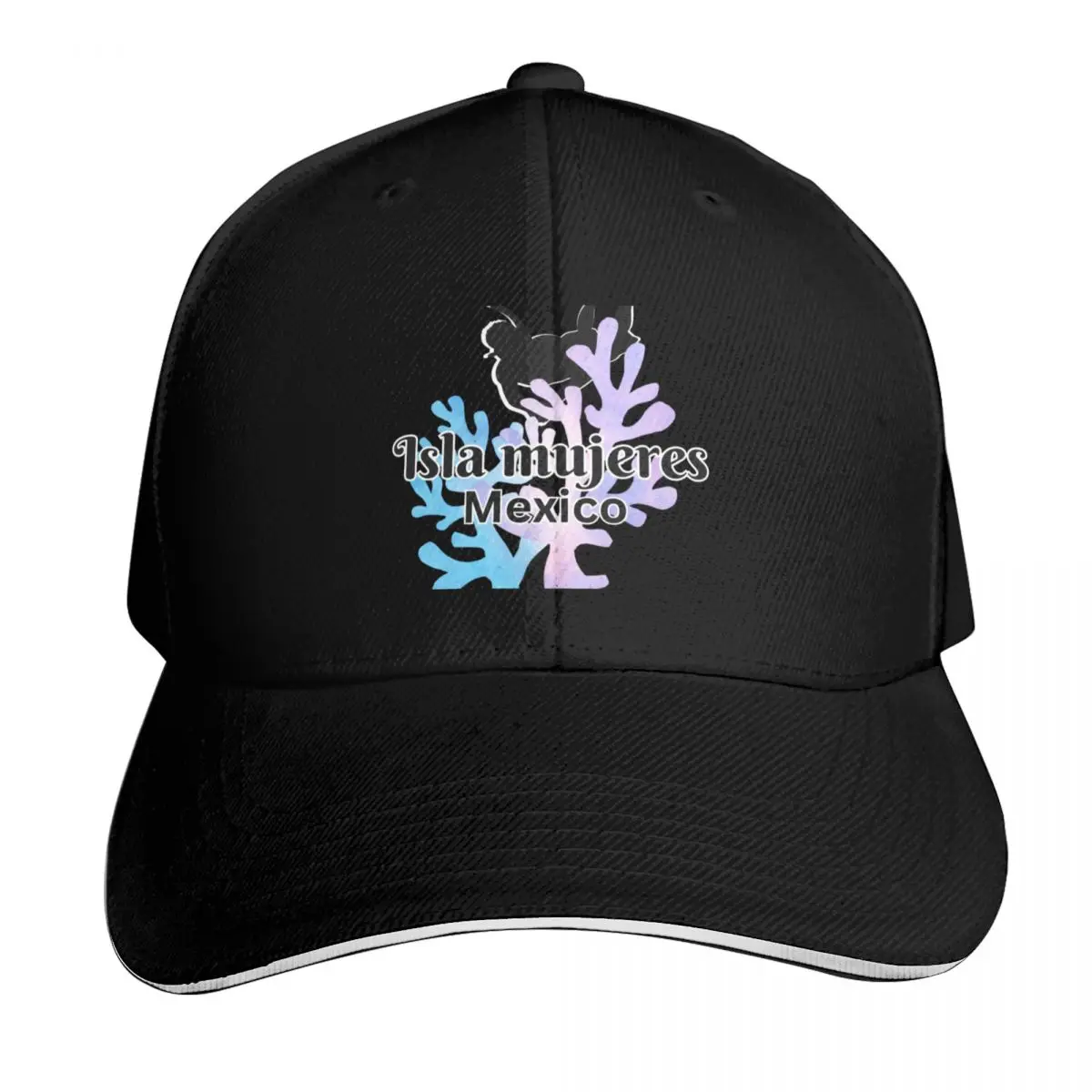 Isla Mujeres Diving - Mexico Baseball Cap Sun Cap sun caps Hat Man Luxury hats on offer Women Hats Men's