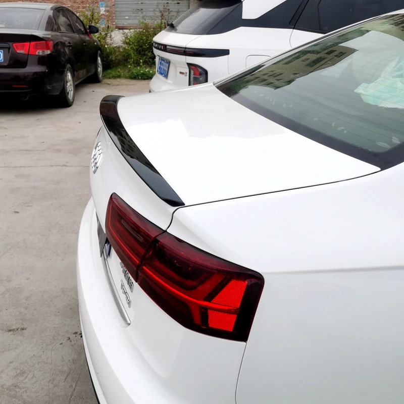 2012 2013 2014 2015 2016 2017 2018 For Audi A6 C7 S6 spoiler High Quality Spoiler By Glossy Black Carbon Fiber