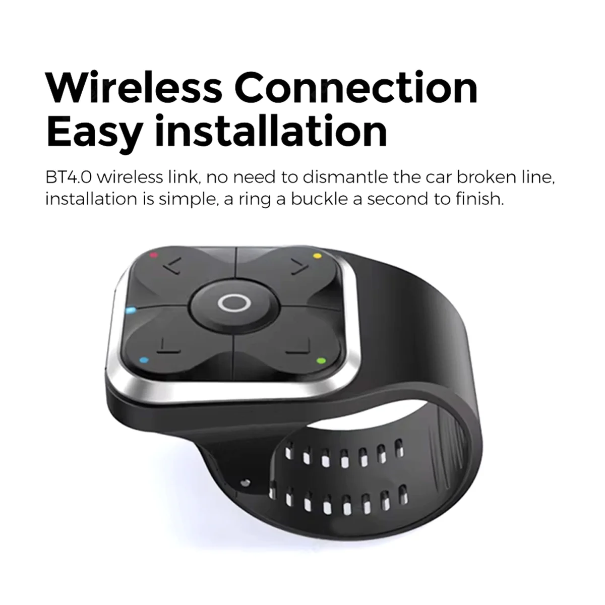 (A03R) Wireless Car Steering Wheel Controller Button for Android Car Radio DVD GPS Multimedia Navigation Remote Control BT SWC