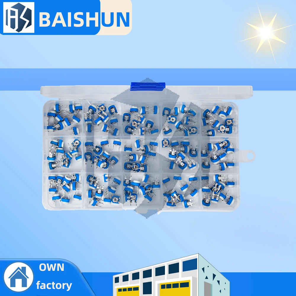 150Pcs Variable Res…