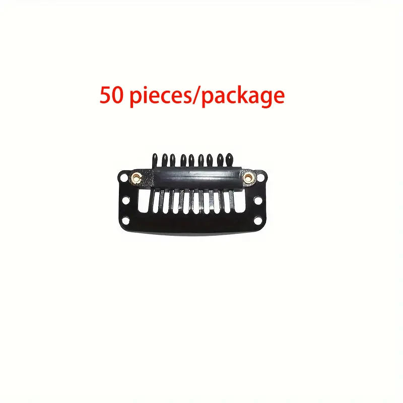 

50 pieces per package wig hair extension fixing BB clips wig making repairing BB clips water drop style hair extension clips