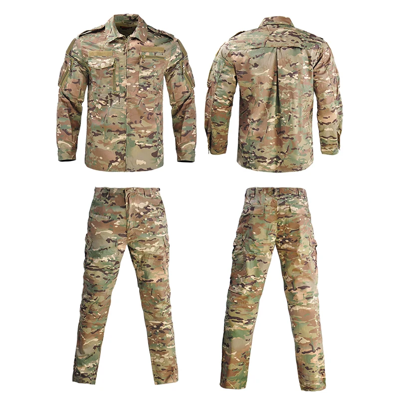 Jungle Camouflage Tactical Training Exercise Combat Suit Hunting Suit Camping Mountaineering Wilderness Assault Suit