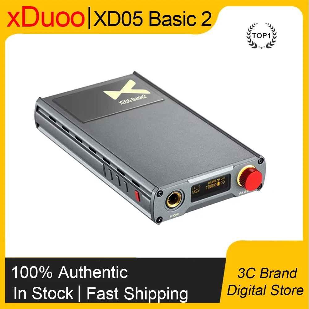 Оригинальный XDuoo XD05 Basic 2 декодер усилитель для наушников Bluetooth ЦАП 32 бит/384 кГц DSD256 портативный высокий упор MOA HiFi AMP
