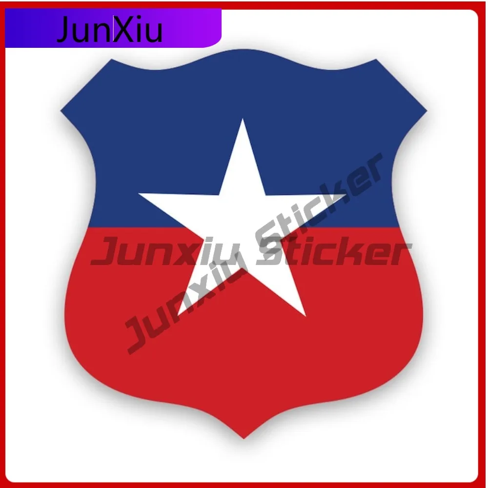

Chilean Air Force Roundel Stickerwaterproof Outdoor Cute Window Waterproof Vinyl Decal For Door Trim Fun Protection Creative Fun
