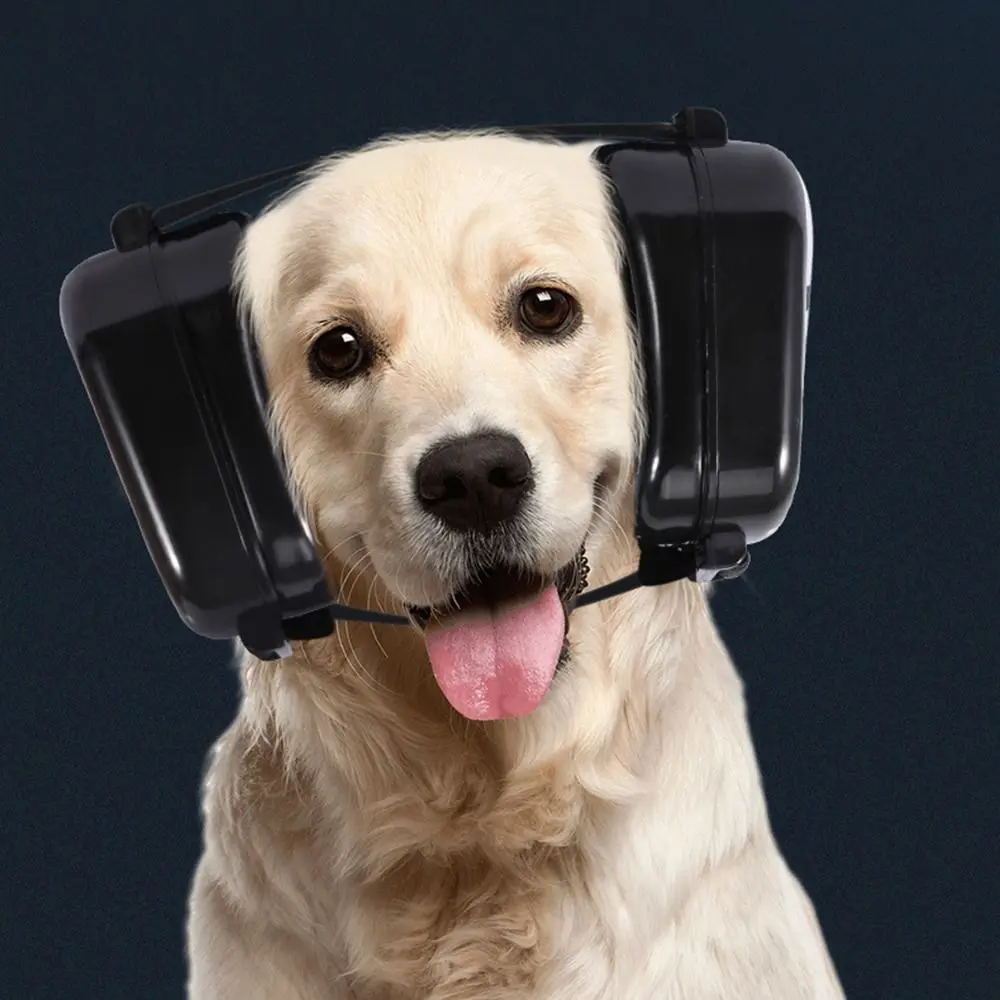 Head-worn Pet Earmuffs Anti-noise Adjustable Dog Ear Cover Comfort Hearing Protection Dog Noise Cancelling Headphones Tourism