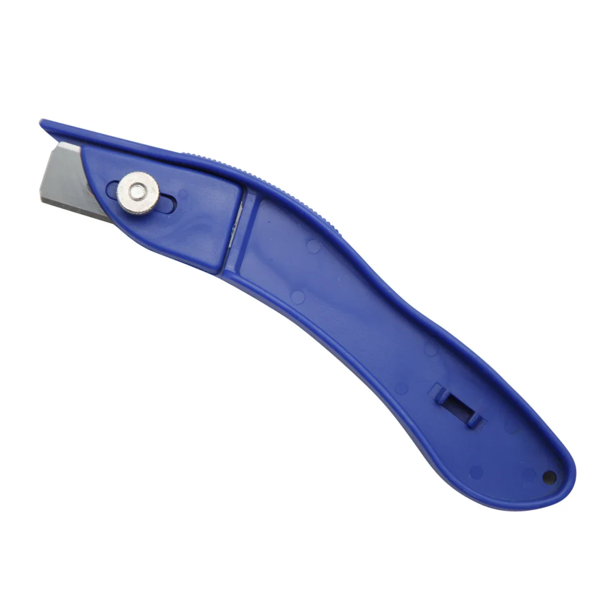 High Quality Safe Utility Knife for Paper Card Leather Carpet Cutting Fixed Blade Cutter with Plastic Handle Blades Storage Box