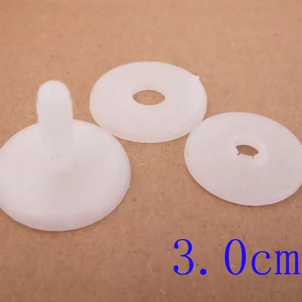 30 sets 16mm/20mm/25mm/30mm/35mm/45mm DIY craft doll toy joints-White joints, engage bolt, the engagement ,teady bear joints