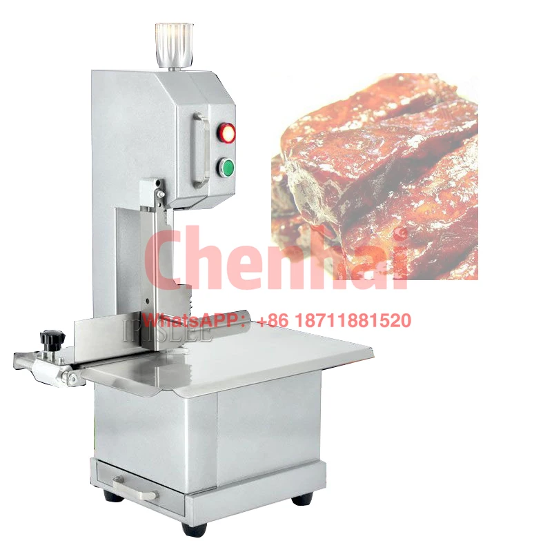 Bone Cutting Machine For Home Steak Frozen Meat Fish Chainsaw Tools Commerical Electric Sawing Maker