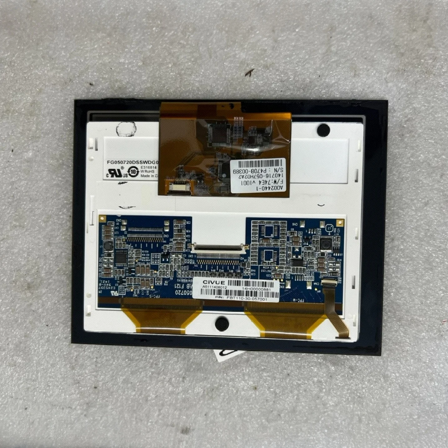 

LCD With Touch panel For kongsberg wcc 600 Display Screen