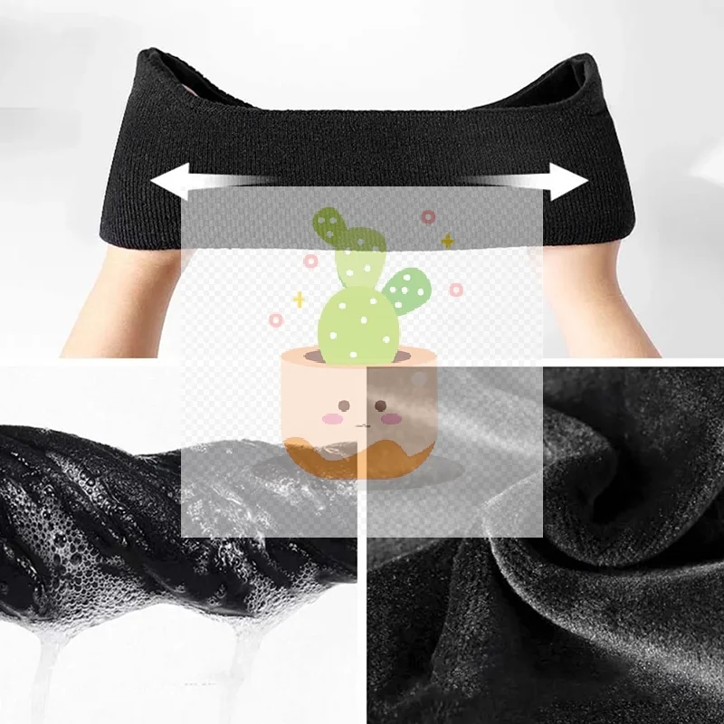 Winter Unisex Thicken Warm Fur Earmuffs For Men Women Velvet Plush Ear Muffs Protector Outdoor Cycling Skiing, Black