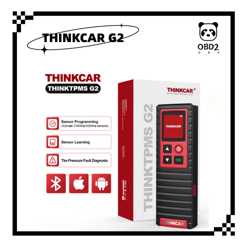 

THINKCAR G2 Thinkcar TPMS G2 автомобильный инструмент для диагностики давления в шинах Автомобильный датчик TPMS универсальное Программирование программирования активации обучение