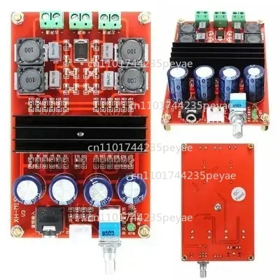 XH-M190 TDA3116D2 high-power digital power amplifier board TPA3116 dual-channel amplifier board 12-24V