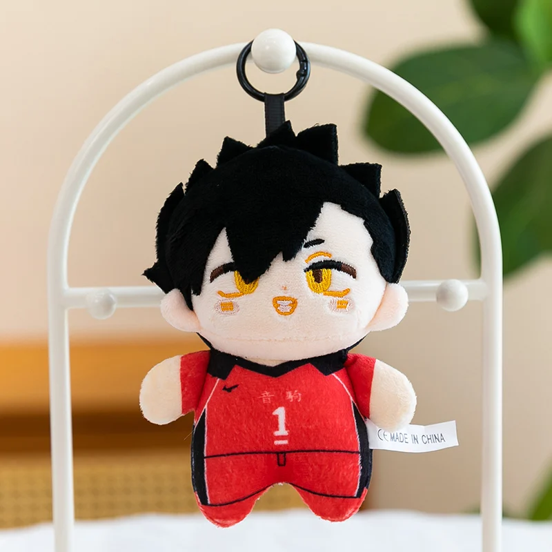 Haikyuu!! Anime Plüsch-Schlüsselanhänger Hinata Kageyama Oikawa Kuroo Nishinoya Puppe Taschenanhänger Sammlerstück Anhänger Rucksack Handtaschen-Deko – Detail 9