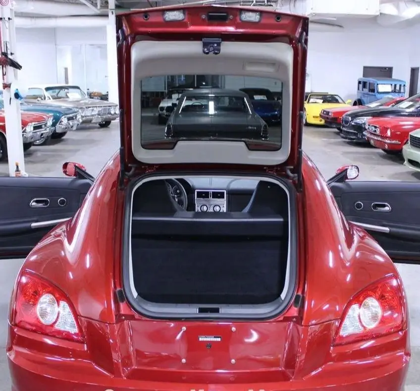 Auto Struts With Springs For Chrysler Crossfire Coupe 2004-2008 Tailgate Trunk Boot Lift Supports Shock Damper Rod