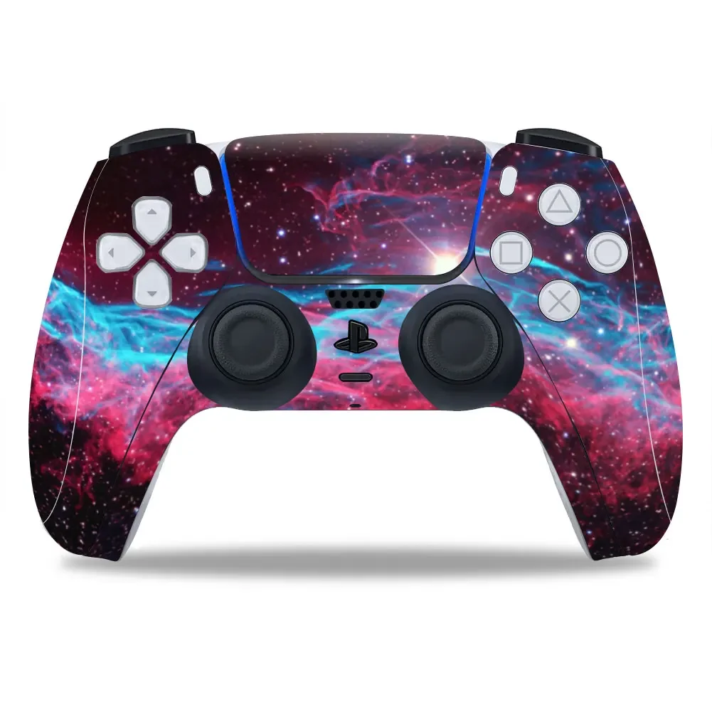 2PCS/Set Gaming Cover Skin Sticker for PS5 Controller Waterproof Protective Decal Cover for PS5 Joystick