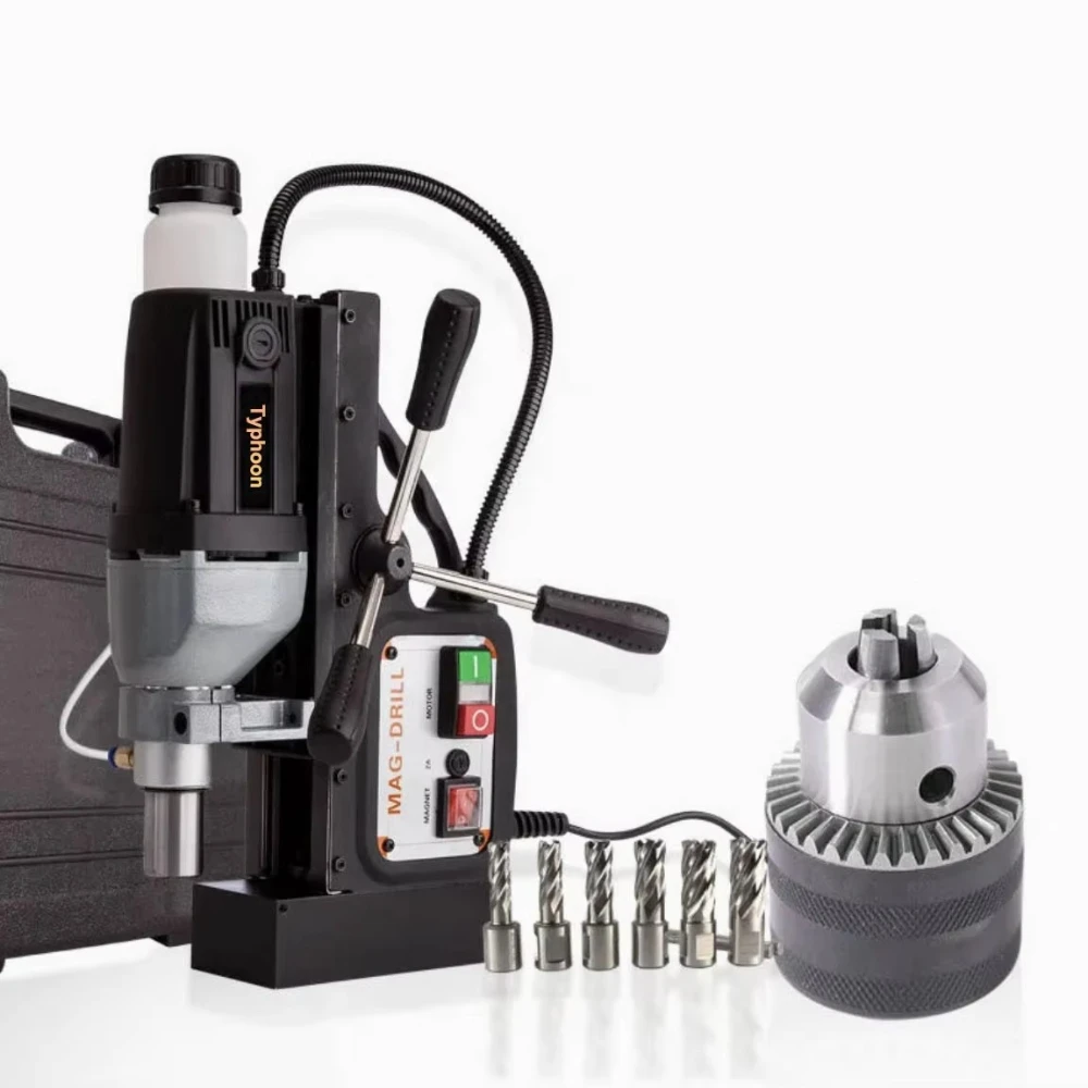 1200W 13000N Magnetic Base Drill Machine 40mm Portable Steel Core Drilling Machine CE TUV Certified