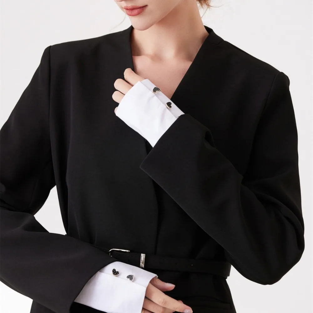 Picture 4: Elegant Polyester Detachable Lace Sleeves Lace White Floral Embroidery Cuffs Fake Arm Sleeves Women