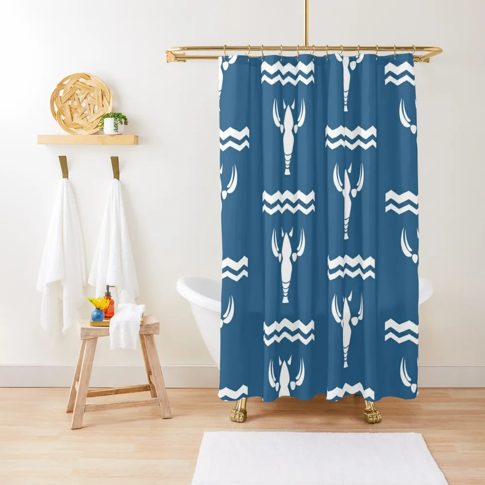 Wind Waker Island Lobster Pajamas Shower Curtain For Bathroom Waterproof Bath And Anti-Mold Curtain