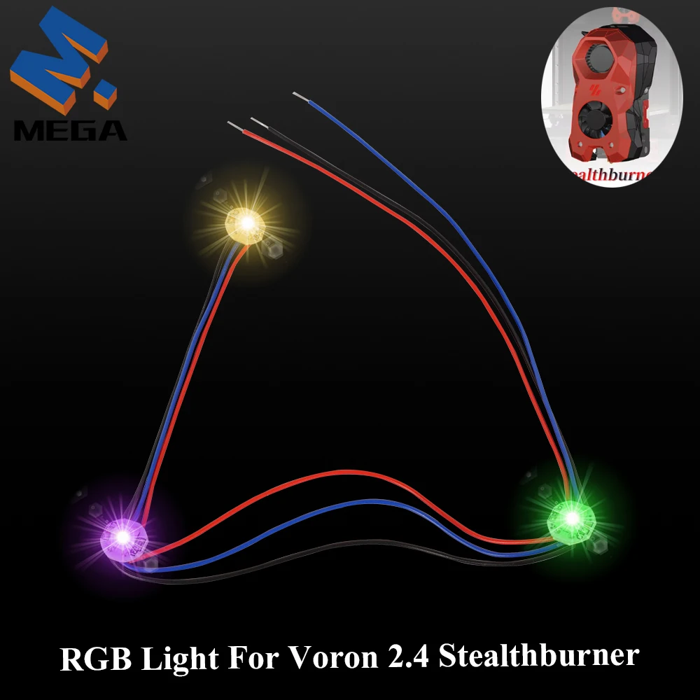 For Voron 2.4 Stealthburner RGB Light Strip Lighting Ba Energy Saving 3D Printer Parts bright Light Belt LED For Voron2.4