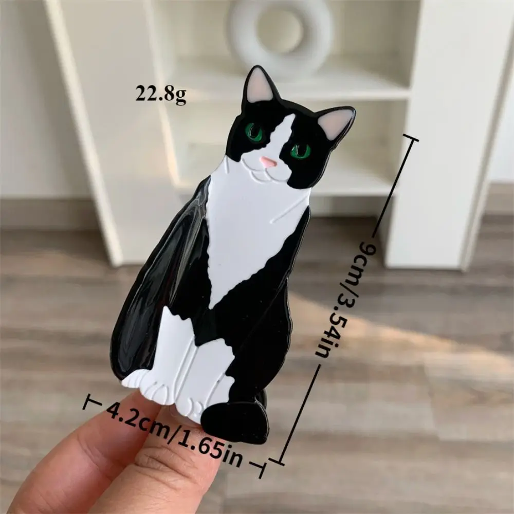 Acetic Acid Acetate Cat Hair Claw Cartoon Korean Style Kitten Claw Clip Hair Accessories Headdress Animal Shark Clip Girls