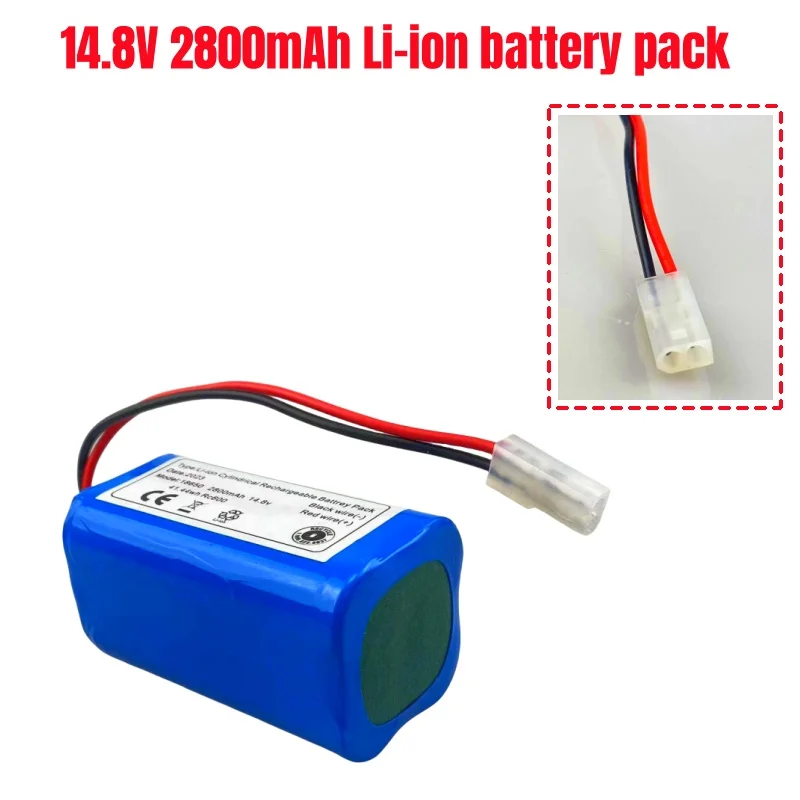 14.8V 2800mAh RS-RT900866 Li-ion Battery Side Brush For Rowenta Tefal Explorer Serie 20 40 60 Robot Vacuum Cleaner Part