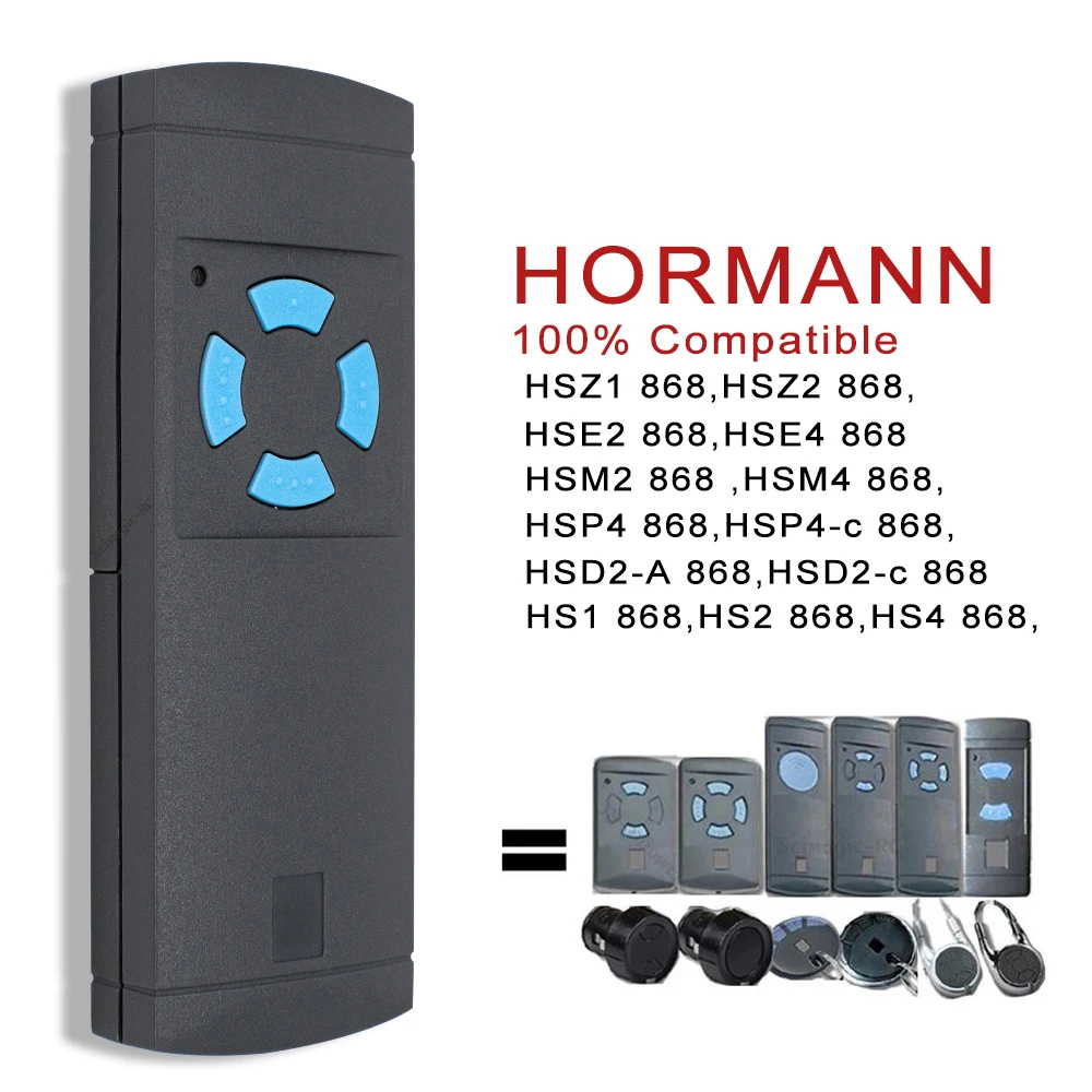 

HÖRMANN HS4 868,35 МГц Дублирующий передатчик Hormann HSM4 HSE4 HSM2 HS2 HSE2 HSZ2 HSP4 HSD2 HSZ1 HS1 Пульт дистанционного управления