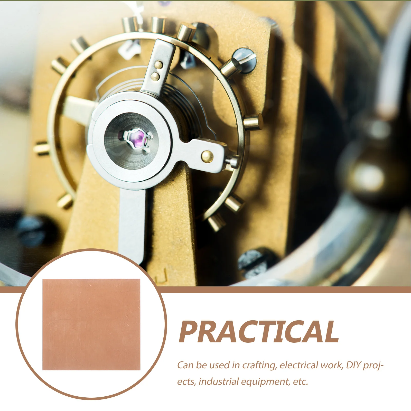 

Copper Sheets 0.5Mm Thick High Hardness Metal Plate For Diy Projects Crafting Jewelry Making Copper Sheet For Crafts Metal