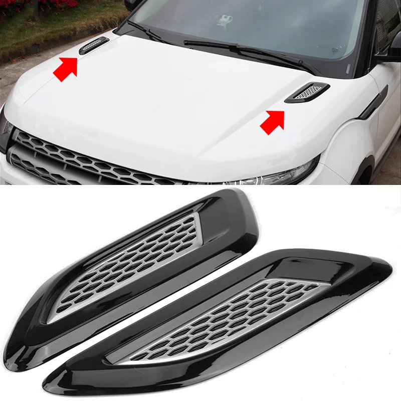 Universal Car Hood Scoop Decoration Cover For Kia Rio 4 Hyundai Creta Prado 120 150 Chevrolet Cobalt Fj Cruiser Jeep Wrangler