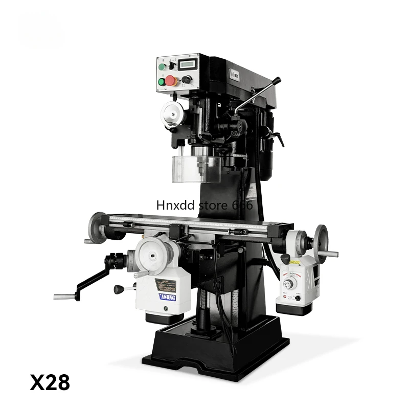 Mini turret drilling and milling machine vertical milling machine