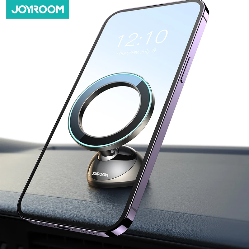 JOYROOM Magnetic Car Mount Metal Magnetic Phone Holder for Car Upgraded 3M Adhesive Dashboard Car Holder Mount for iPhone 14 13