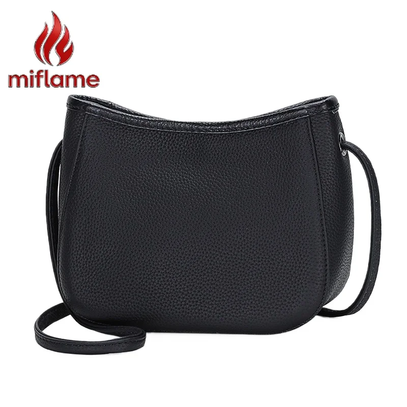 

Натуральная кожаная сумка-кроссбоди для женщин, мягкая сумка-кошелек для телефона в стиле Togo, модная дизайнерская сумка