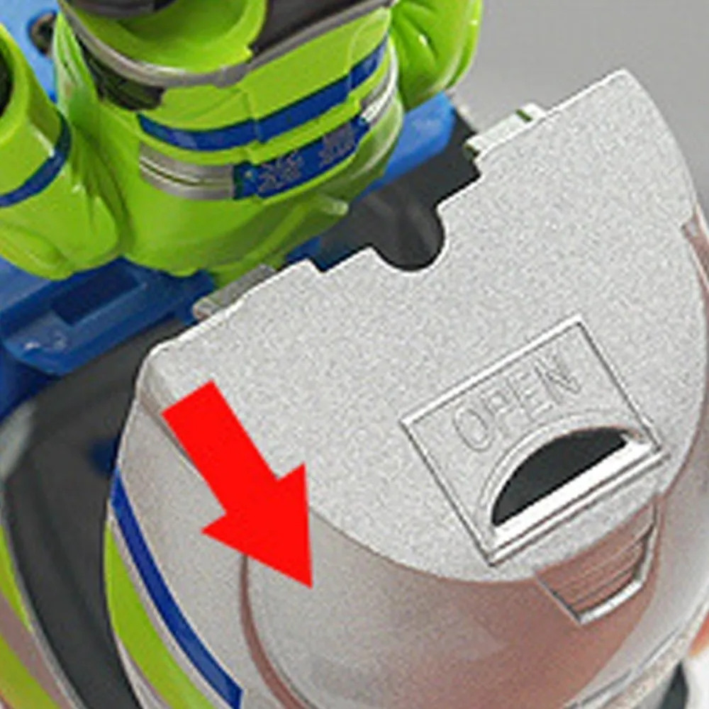 Casque transformateur simulé moto cavalier poupée figurine Joint mobilité alliage moto casque jouet Flexible Cool