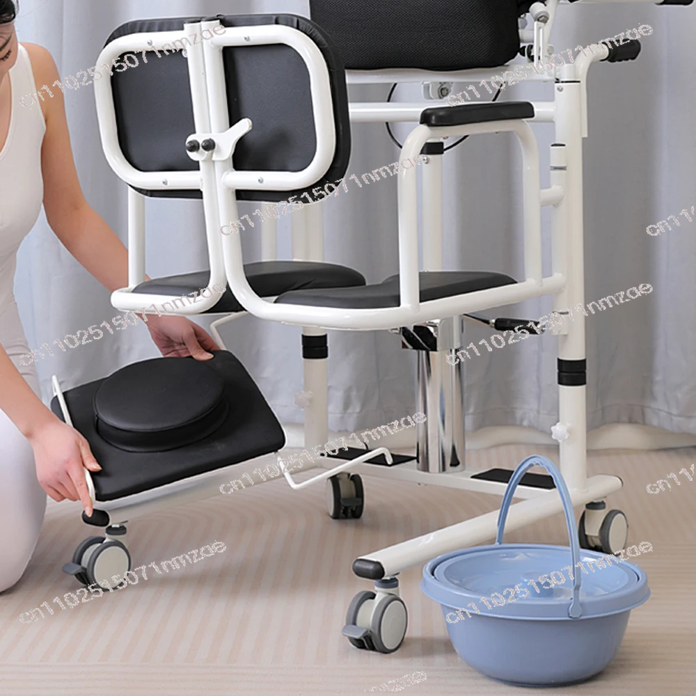 Multifunctional Household Paralysis Chair Elderly Care Artifact Hydraulic Lifting Assisted Lifting Shifting Chair