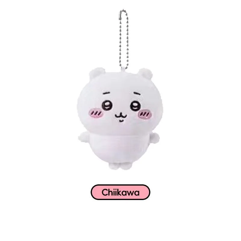 Heißer neuer Kawaii Chiikawa Plüsch-Schlüsselanhänger, niedlicher Anime Hachiware Cartoon-Taschenanhänger, Spielzeuganhänger, Geburtstagsgeschenk