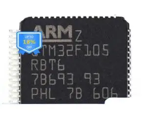 100% 새로운 고품질 제품 STM32F105 RBT6 STM32F105RB LQFP64 컨트롤러