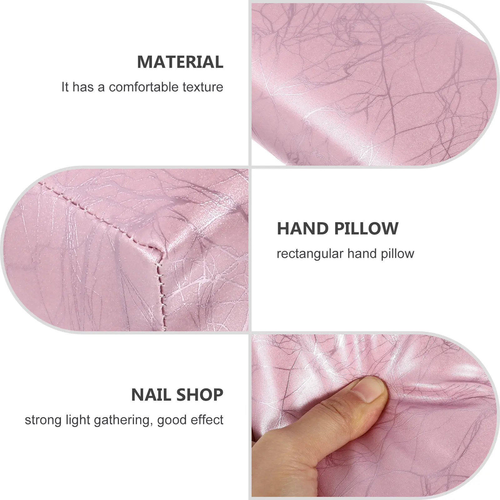 Nail Art Arm Rest Manicure Hand Pillow Soft Breathable Cushion Hand Pad for Home Salon Use