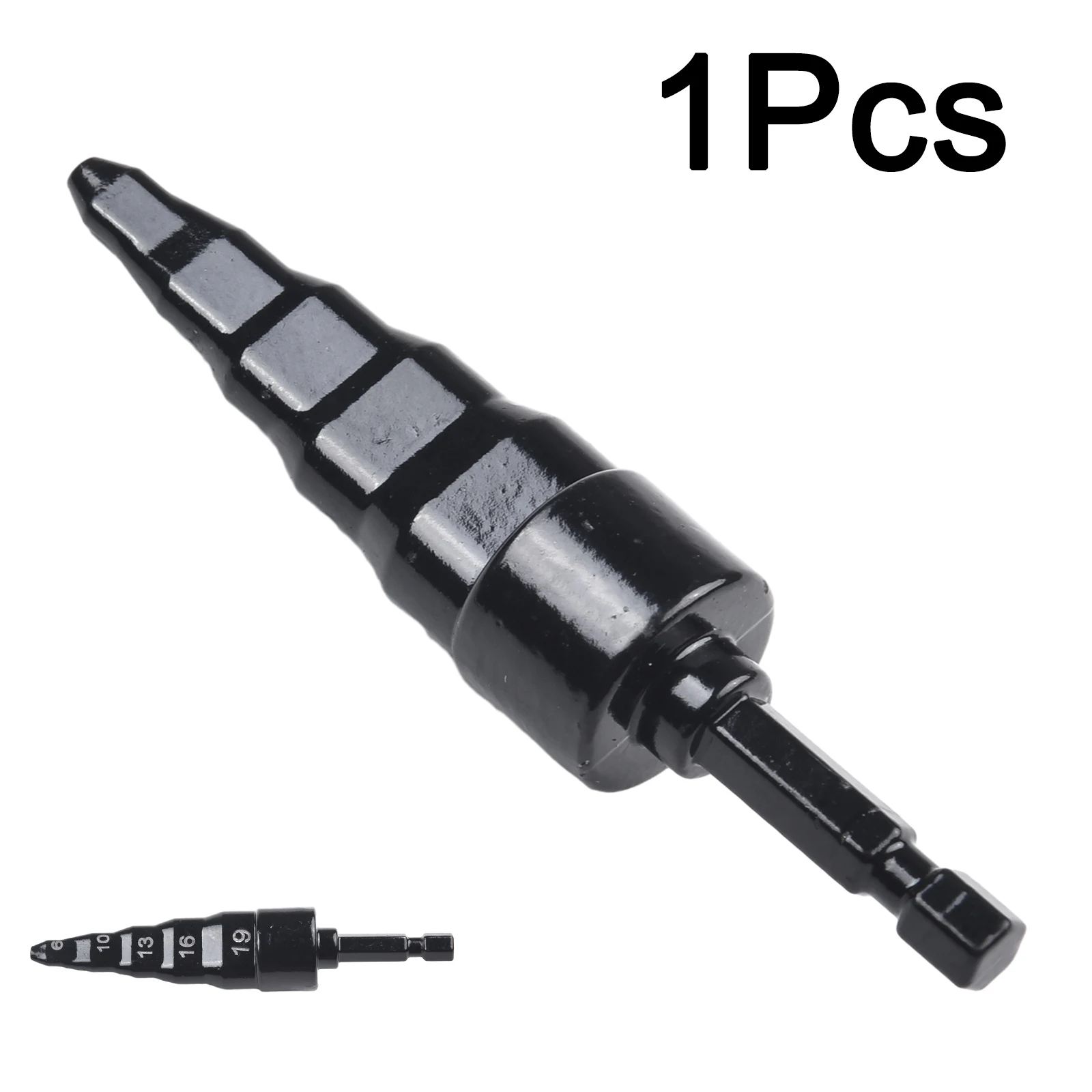 5-In-1 Air Conditioner Copper Pipe Expander Swaging Drill Bit Soft Copper Tubing Tools HVAC Repair Tool 6/10/13/16/19 Mm