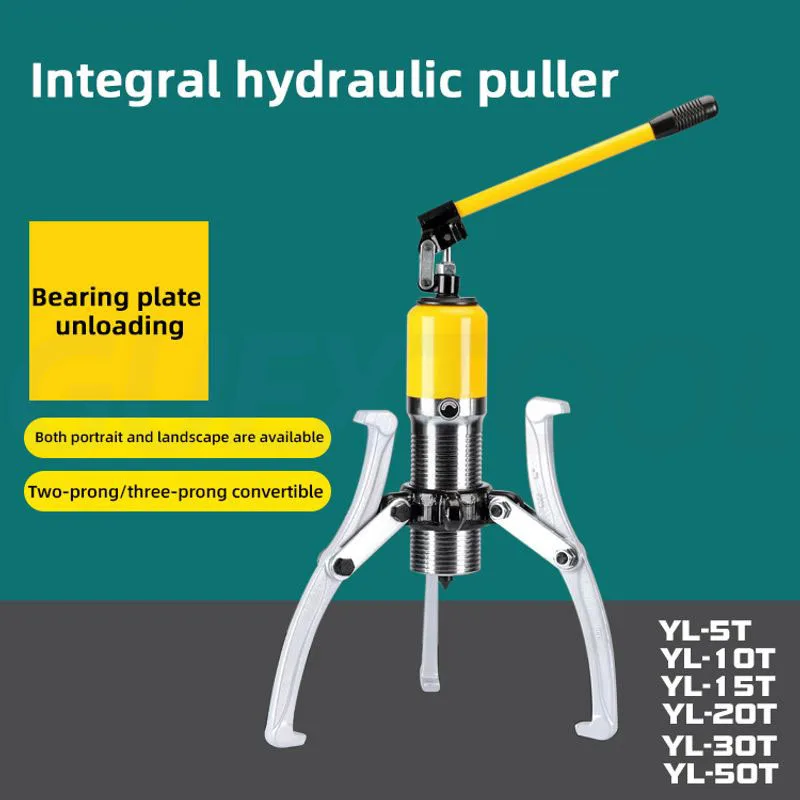 15T/20T Hydraulic Puller Disassembly Bearing Three Claw Puller Manufacturer Direct Sales