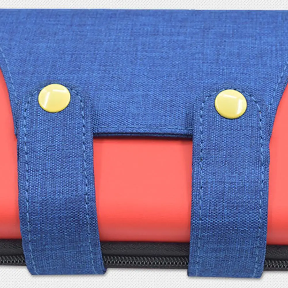 For Switch2 Oxford Cloth Storage Bag With Game Card Storage Anti-fall Dustproof Portable Mario Style Host Handbag For Switch2