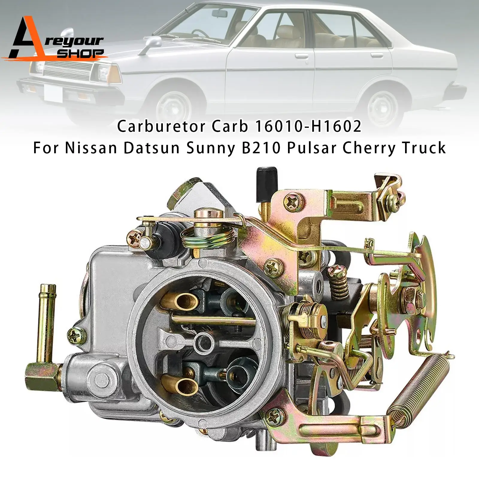 

Carburetor Carb 16010-H1602 for Nissan Datsun Sunny B210 Pulsar Cherry Truck