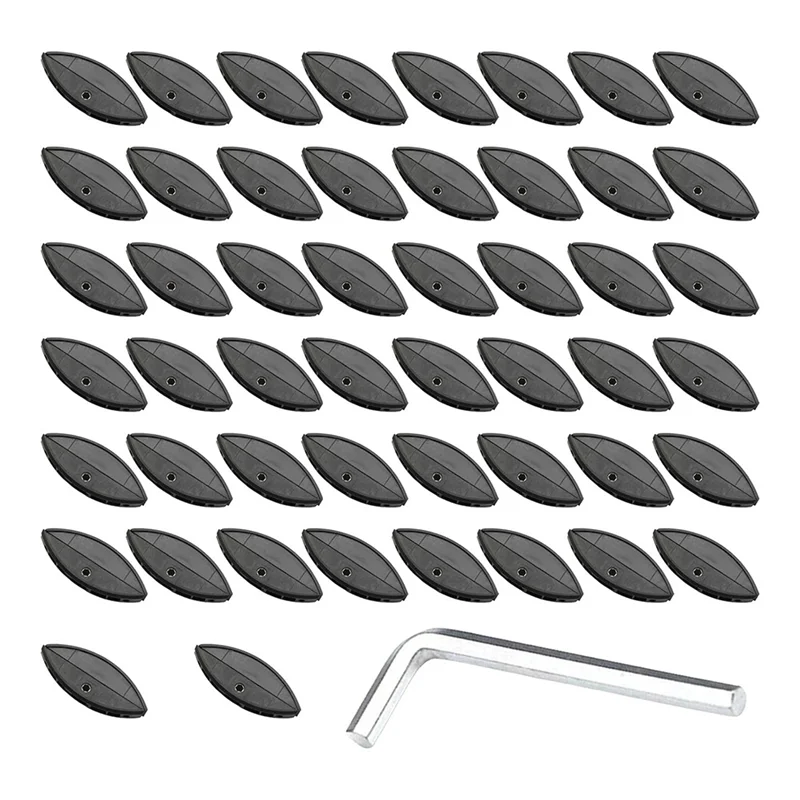 AA64 50Pcs P15 Sperrholz Verschluss Keks Joiner Zapfen Werkzeug Holzbearbeitung Unsichtbare-Anschluss Demontage Und Montage Teil