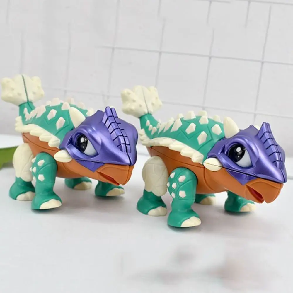 Cube magique éducatif en forme de dinosaure, Ankylosaure, magie hétérosexuelle, apprentissage professionnel, Simulation amusante, gyroscope en forme de dinosaure