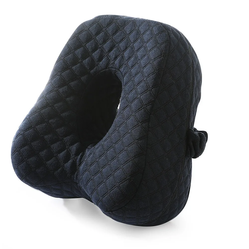 Supportive Chemical fiber Knee Pillow Gray 240 * 210 * 130mm Hip Cushion Leg Pillow For Sciatica Relief