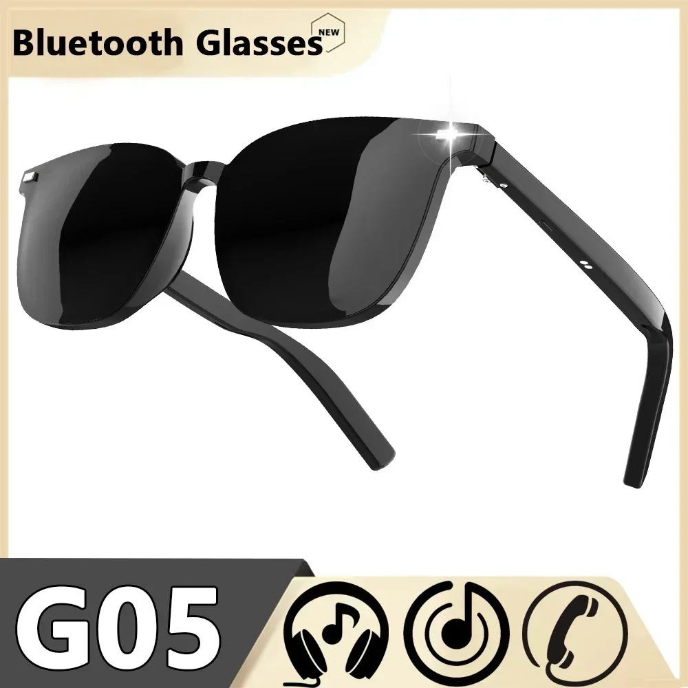 

Camera Smart Glasses Bluetooth Call Voice Assistant Listen Music Glasses Smart Sports Polarized Sunglasses Anti-Blue Eyeglasses