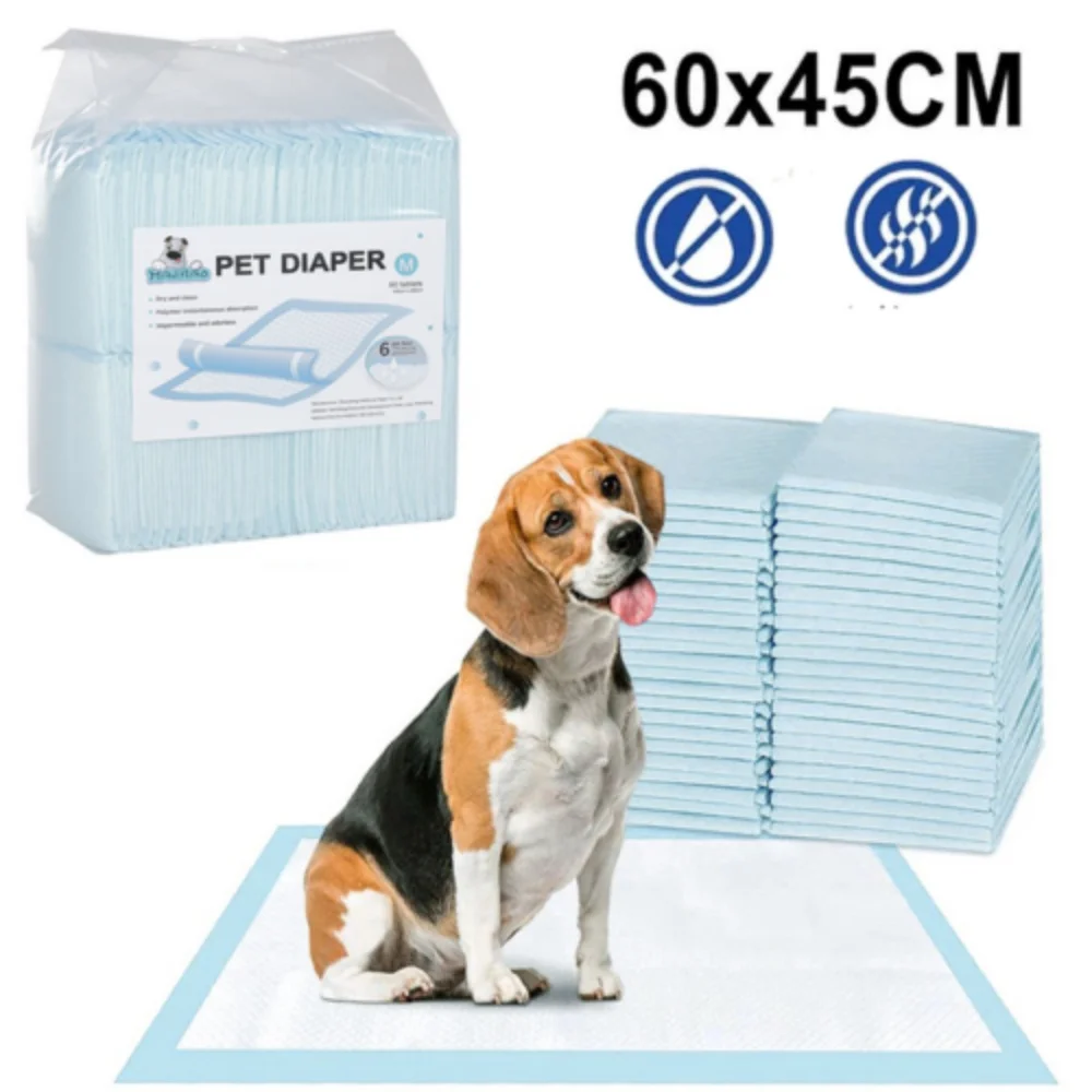 50x Large Puppy Training Trainer Train Pads Toilet Pee Wee Poo Dog Pet Cat Mats