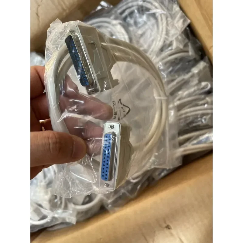 for Vintage Parallel Port Printer Wire Cutter Extension Cable Wiring DB25 for Hole Sharing Cable