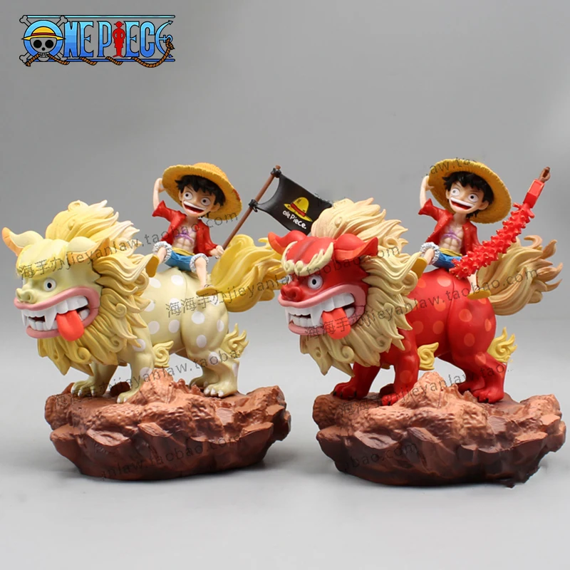 

One Piece Luffy Action Figure Anime Lion Luffy Figuras Toys Manga Figurine PVC Collection Model GK Statue Gift for Children