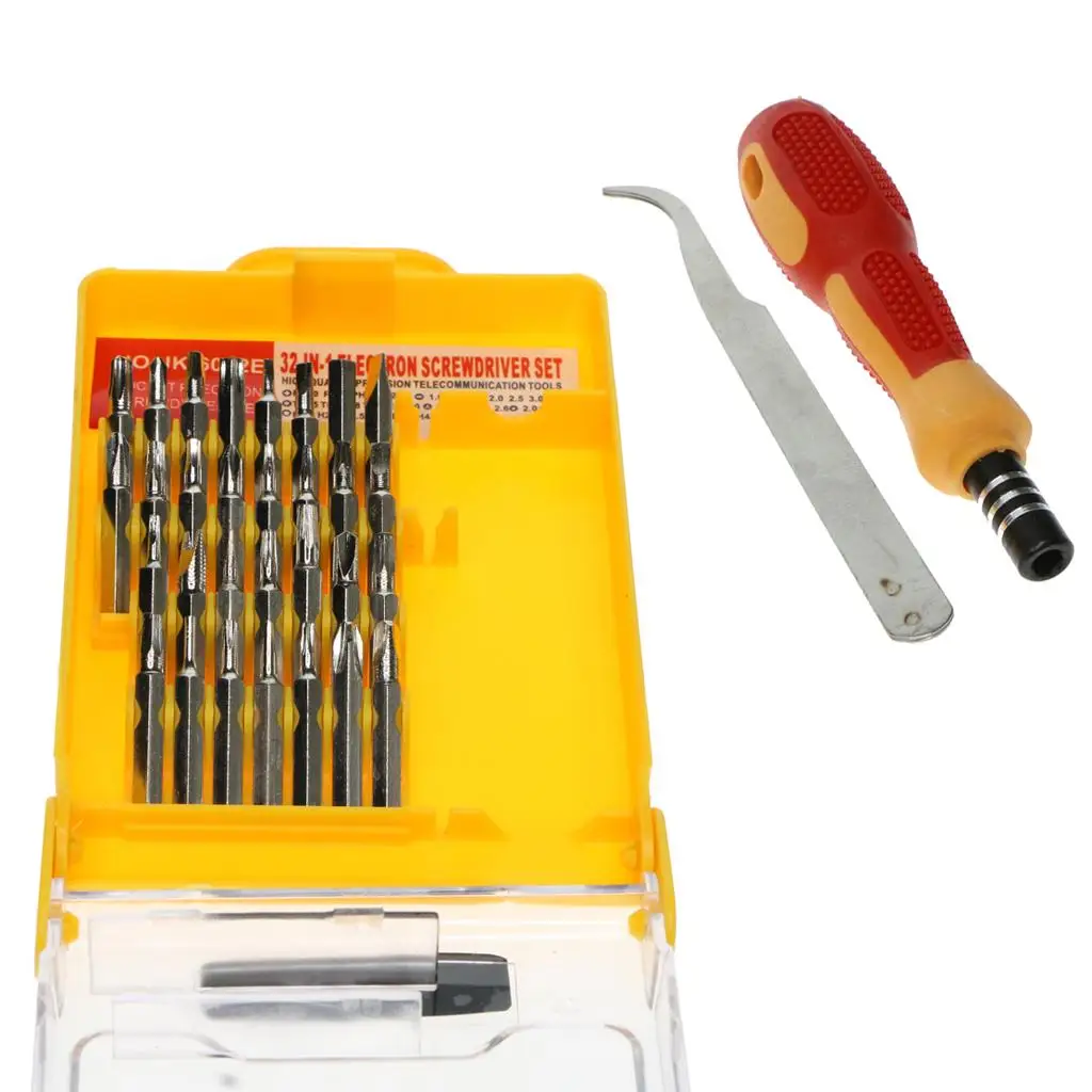 Screwdriver 0-Piece Nut Driver Tamper Security Portable Small Sized Box